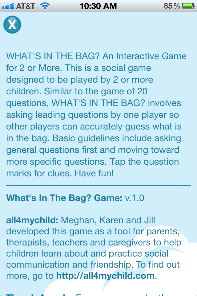 Bag Game - Educational App